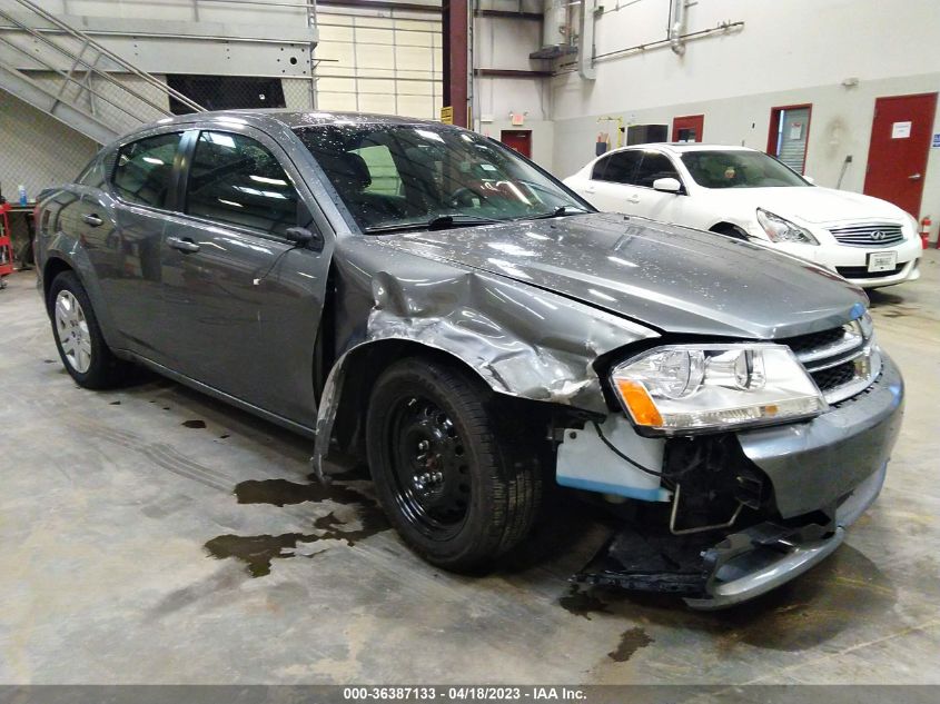 2013 DODGE AVENGER SE - 1C3CDZAB5DN567131