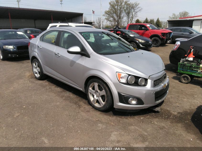2014 CHEVROLET SONIC LTZ - 1G1JE5SB5E4228392