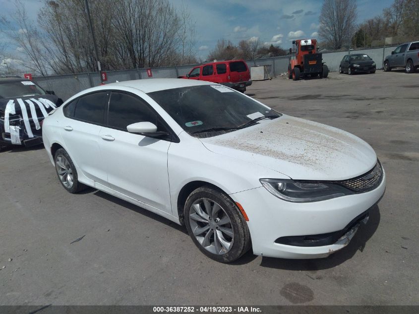 2015 CHRYSLER 200 S - 1C3CCCBB3FN736029