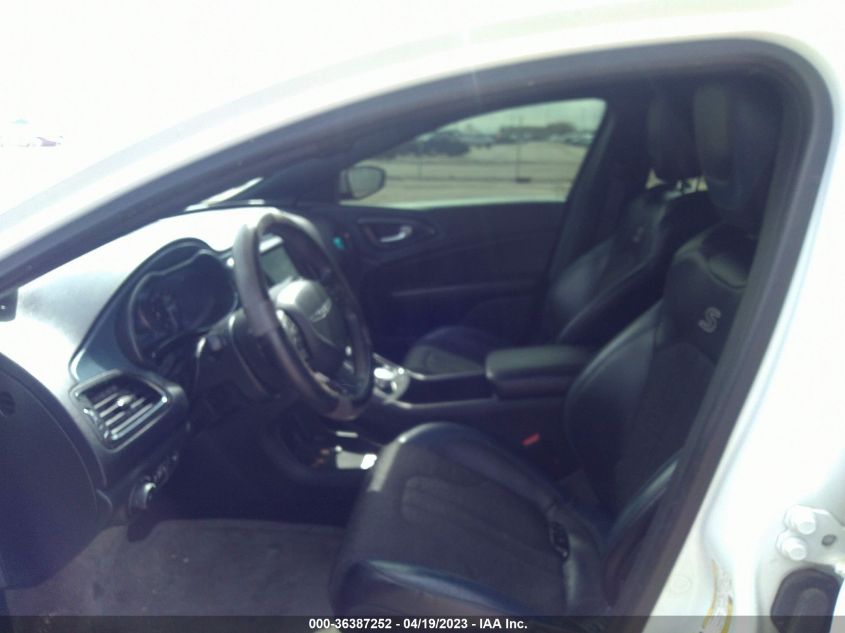 2015 CHRYSLER 200 S - 1C3CCCBB3FN736029