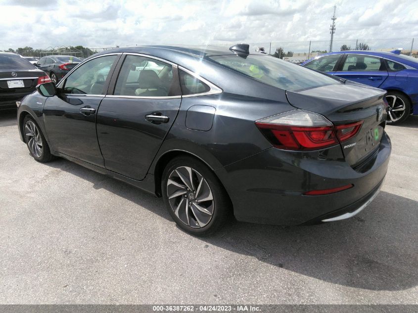 2019 HONDA INSIGHT TOURING 19XZE4F91KE001819