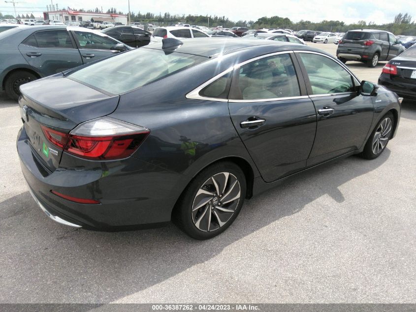 2019 HONDA INSIGHT TOURING 19XZE4F91KE001819