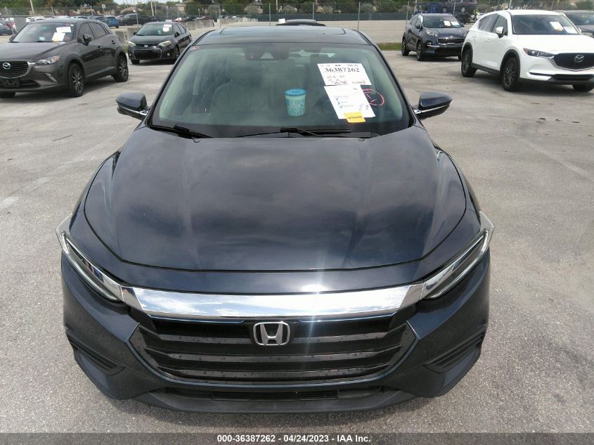 2019 HONDA INSIGHT TOURING 19XZE4F91KE001819
