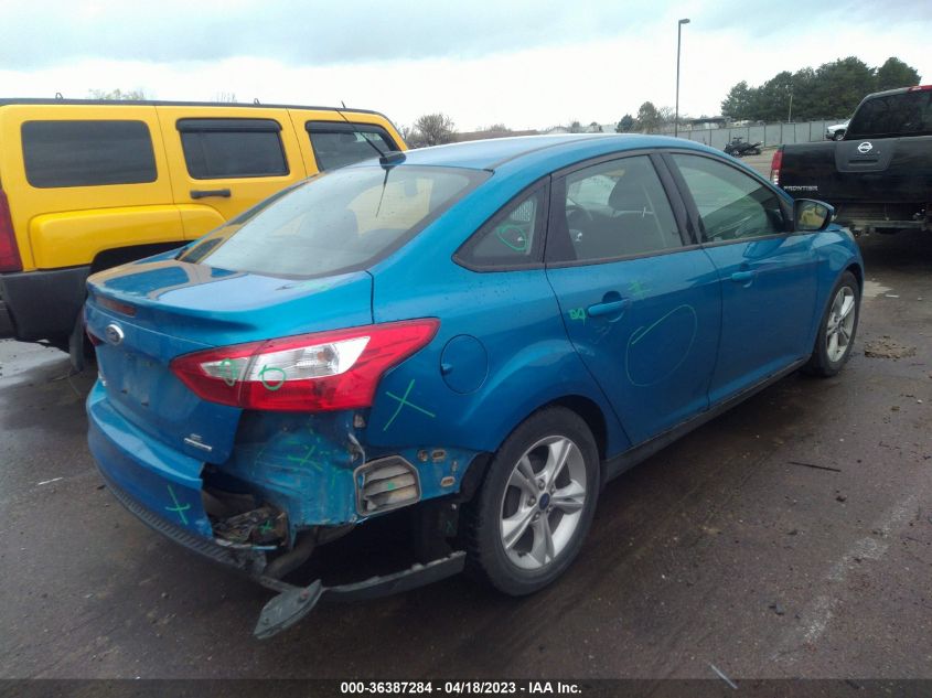 2014 FORD FOCUS SE - 1FADP3F22EL459856