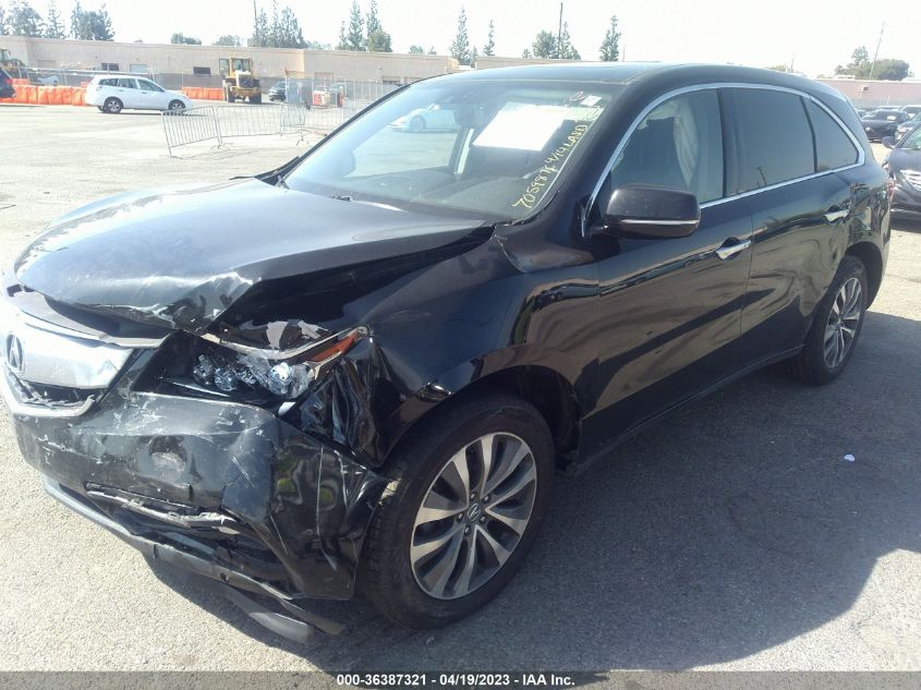2015 ACURA MDX TECH PKG - 5FRYD3H43FB005993