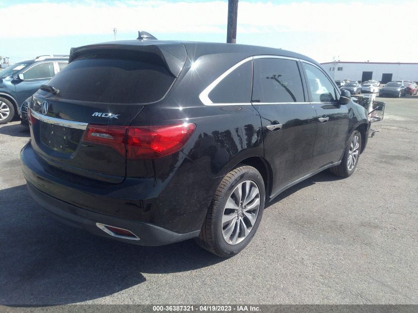 2015 ACURA MDX TECH PKG - 5FRYD3H43FB005993