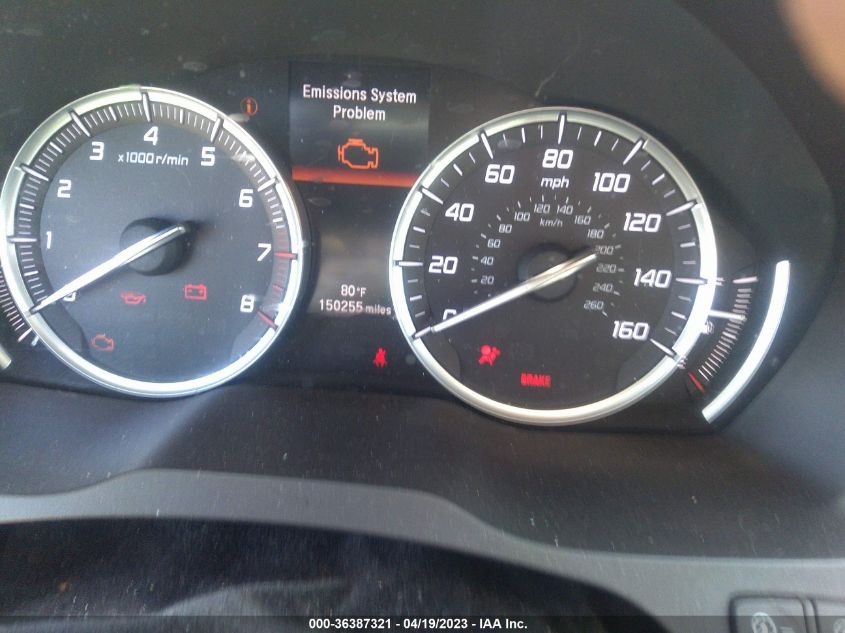 2015 ACURA MDX TECH PKG - 5FRYD3H43FB005993