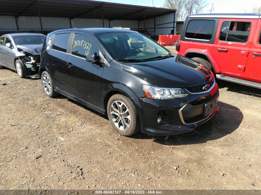 2018 CHEVROLET SONIC LT - 1G1JD6SH1J4113862