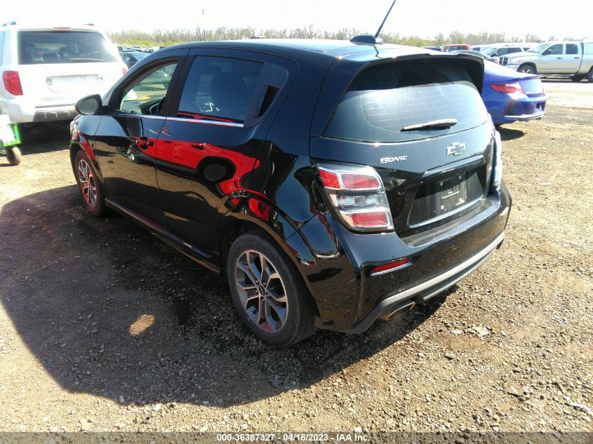 2018 CHEVROLET SONIC LT - 1G1JD6SH1J4113862