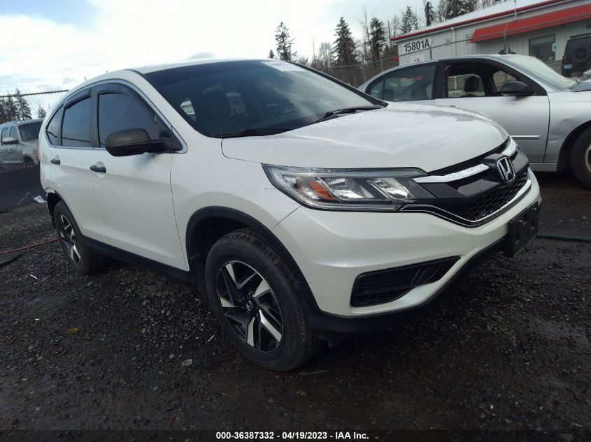 2016 HONDA CR-V SE - 5J6RM4H48GL100408