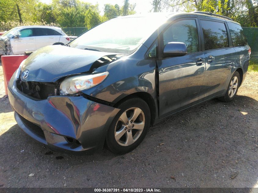 2014 TOYOTA SIENNA LE - 5TDKK3DC4ES441711