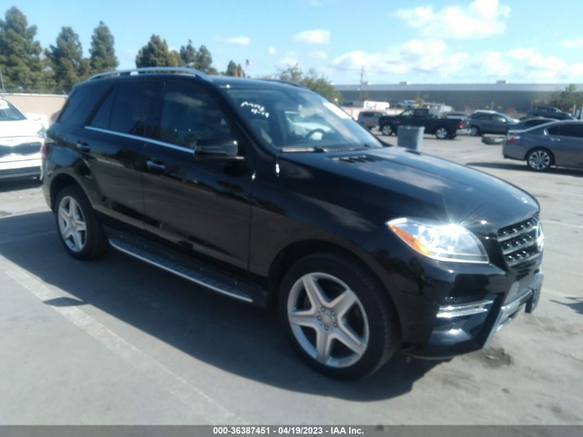 2015 MERCEDES-BENZ M-CLASS ML 400 - 4JGDA5GB4FA461333
