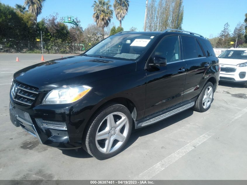 2015 MERCEDES-BENZ M-CLASS ML 400 - 4JGDA5GB4FA461333