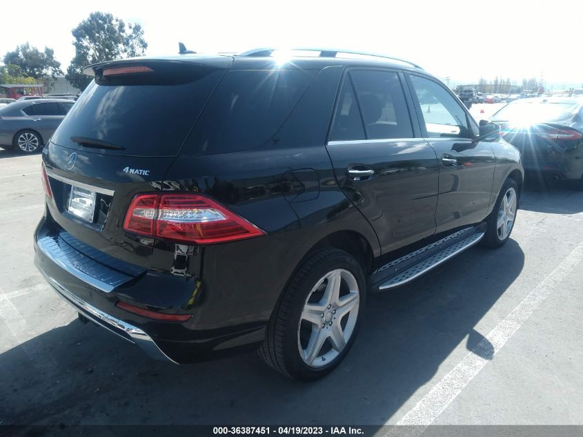 2015 MERCEDES-BENZ M-CLASS ML 400 - 4JGDA5GB4FA461333