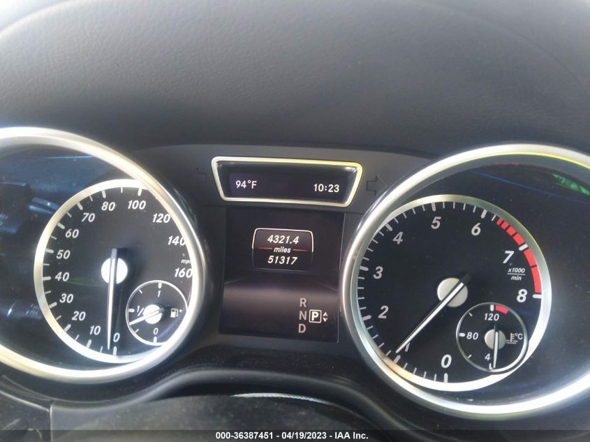 2015 MERCEDES-BENZ M-CLASS ML 400 - 4JGDA5GB4FA461333