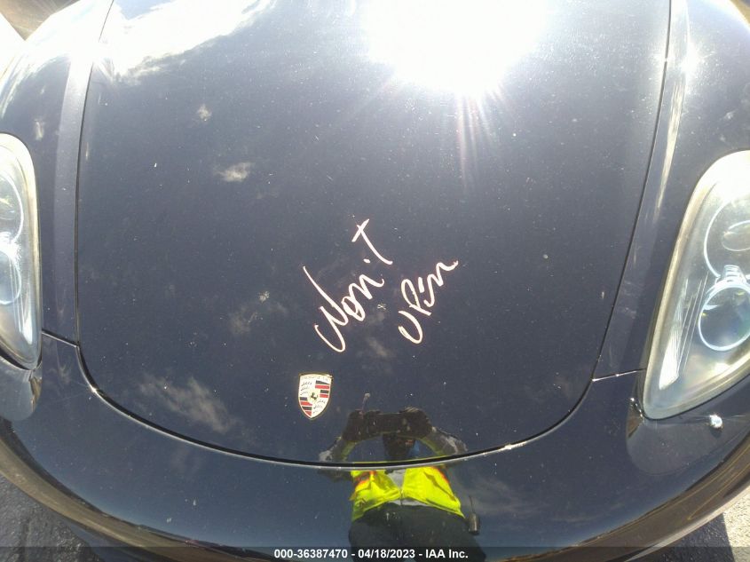 2014 PORSCHE BOXSTER S - WP0CB2A86ES140850