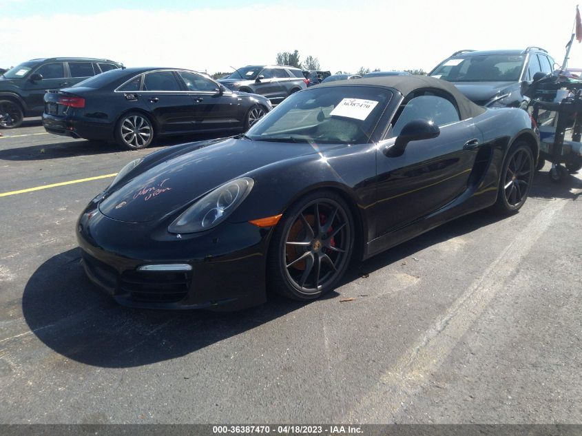 2014 PORSCHE BOXSTER S - WP0CB2A86ES140850