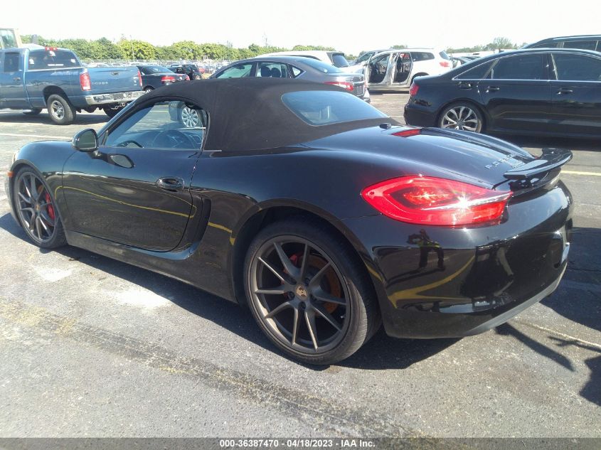 2014 PORSCHE BOXSTER S - WP0CB2A86ES140850
