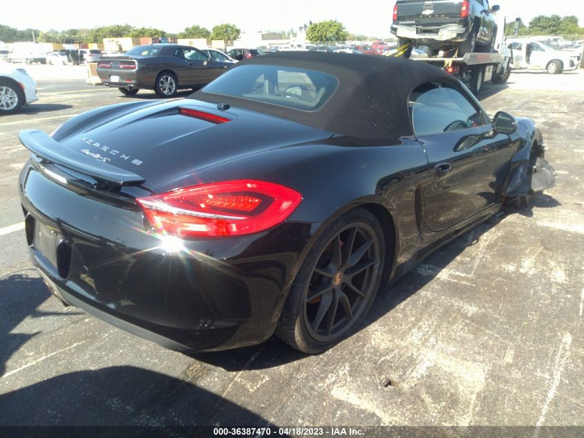 2014 PORSCHE BOXSTER S - WP0CB2A86ES140850