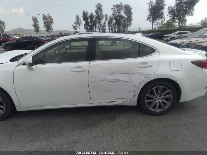2016 LEXUS ES 300H HYBRID JTHBW1GG1G2101433