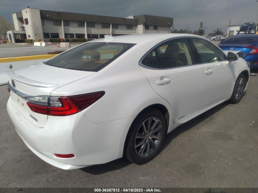 2016 LEXUS ES 300H HYBRID JTHBW1GG1G2101433
