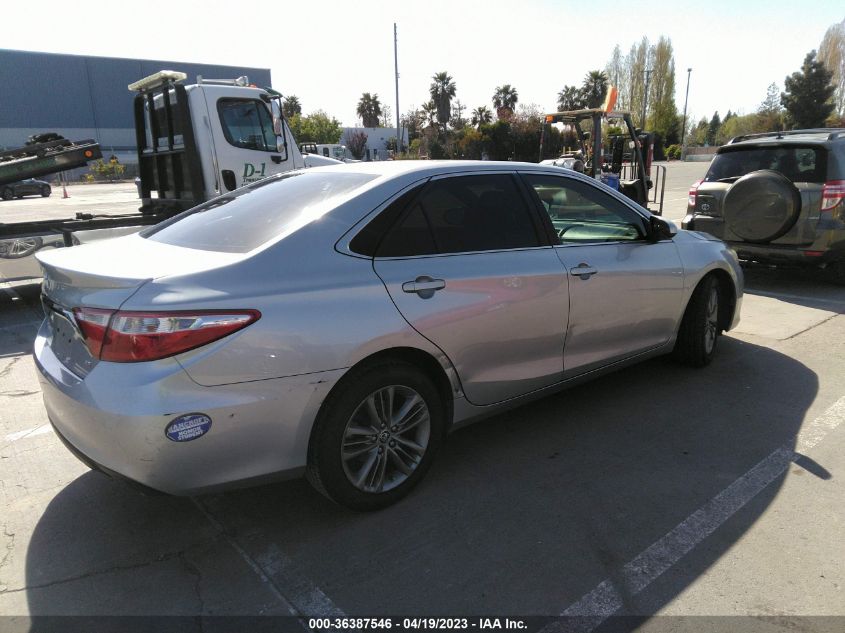 2015 TOYOTA CAMRY XLE/SE/LE/XSE - 4T1BF1FK7FU886711