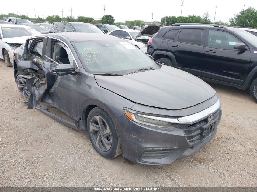 2019 HONDA INSIGHT EX - 19XZE4F54KE027781