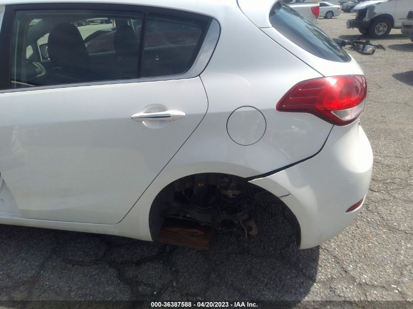 2014 KIA FORTE 5-DOOR EX - KNAFX5A89E5206254