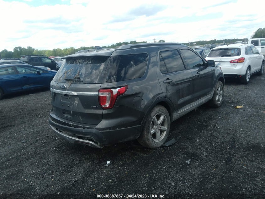 VIN 1FM5K8D87HGC98639 2017 FORD EXPLORER XLT