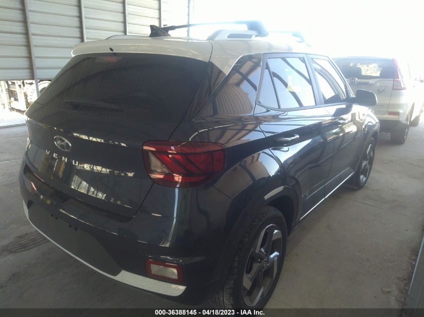 2022 HYUNDAI VENUE LIMITED - KMHRC8A39NU160346