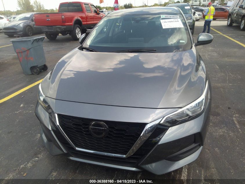 2021 NISSAN SENTRA SV - 3N1AB8CVXMY291805