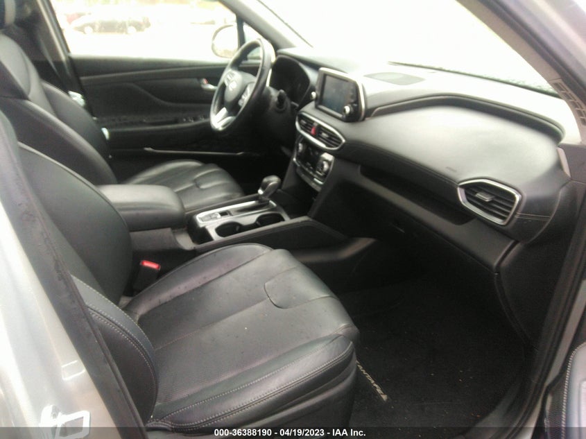 VIN 5NMS5CAD2KH055209 2019 HYUNDAI SANTA FE LIMITED