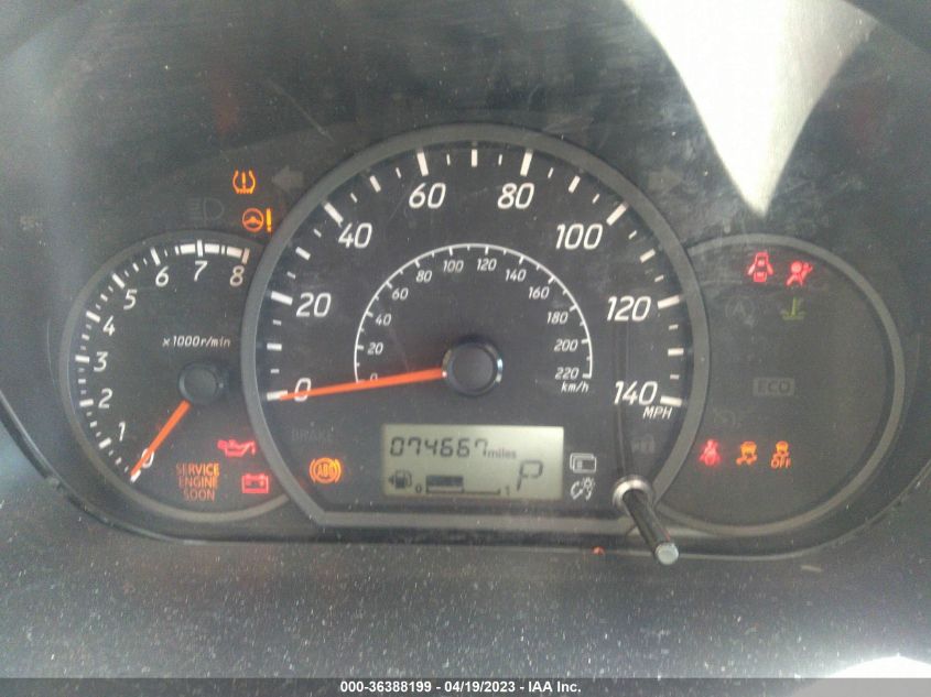2017 MITSUBISHI MIRAGE ES - ML32A3HJ9HH009008