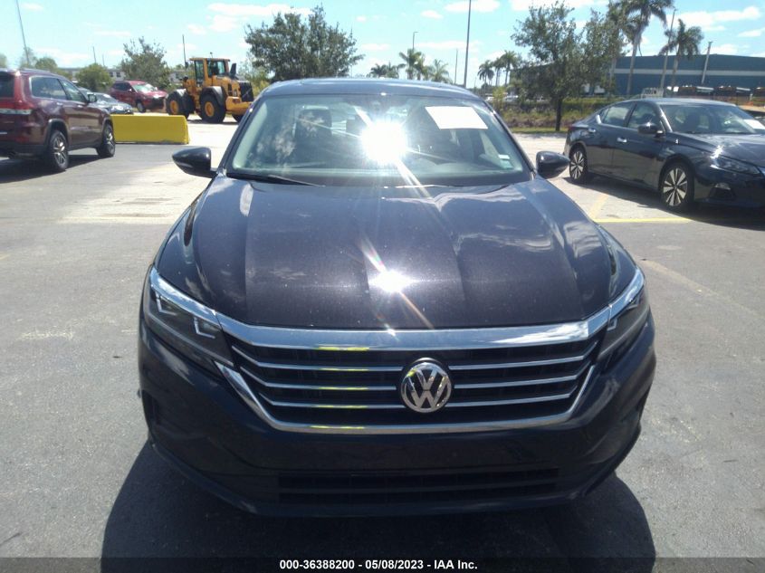 2022 VOLKSWAGEN PASSAT 2.0T SE - 1VWSA7A38NC008311