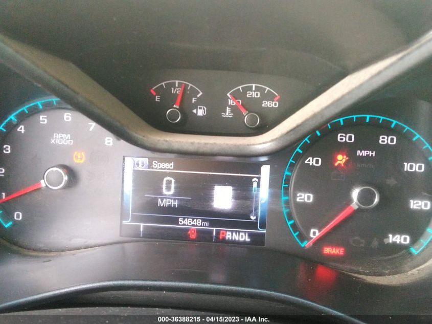 2018 CHEVROLET COLORADO 4WD Z71 - 1GCGTDENXJ1143311