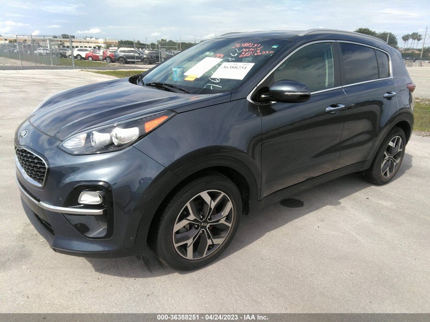 VIN KNDPN3AC6L7664762 2020 KIA SPORTAGE EX