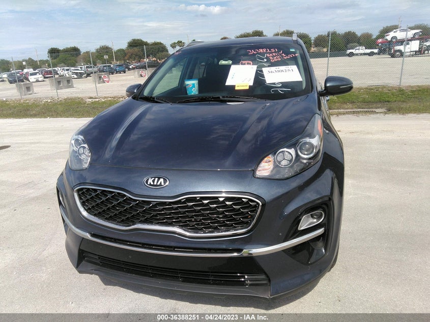 VIN KNDPN3AC6L7664762 2020 KIA SPORTAGE EX