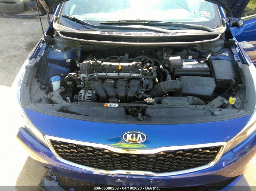 2018 KIA FORTE LX - 3KPFK4A79JE231141