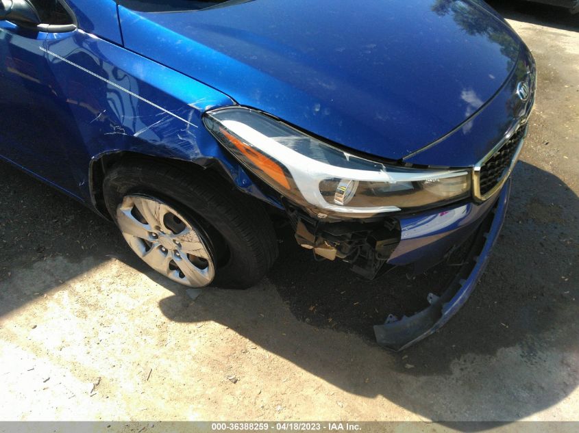 2018 KIA FORTE LX - 3KPFK4A79JE231141