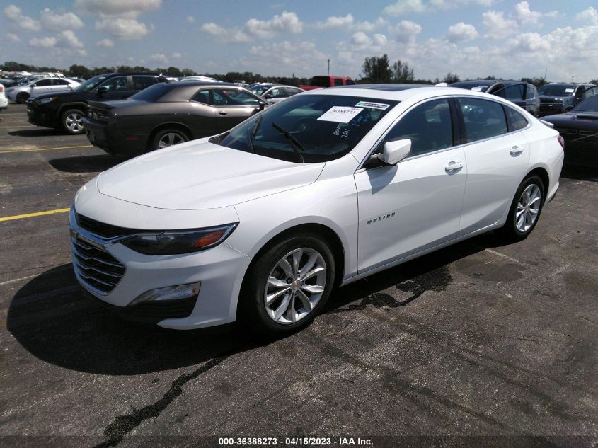 2022 CHEVROLET MALIBU LT - 1G1ZD5ST1NF146193
