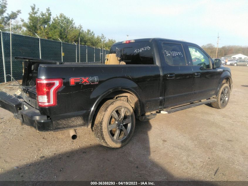 2015 FORD F-150 XLT W - 1FTFW1EG4FKE93411