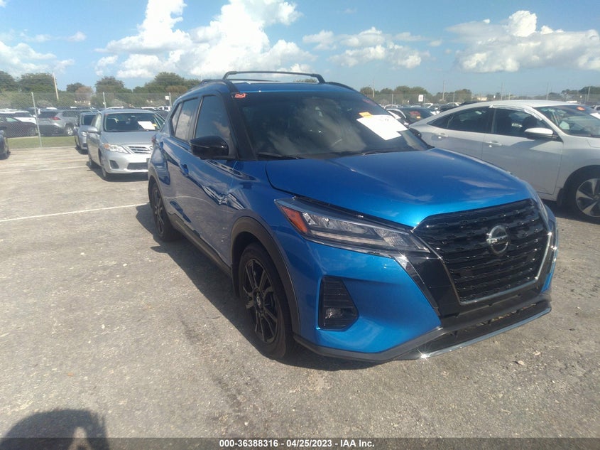 VIN 3N1CP5DV0ML555974 2021 NISSAN KICKS SR
