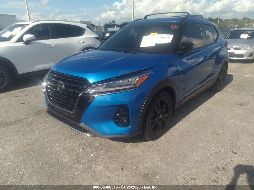 VIN 3N1CP5DV0ML555974 2021 NISSAN KICKS SR