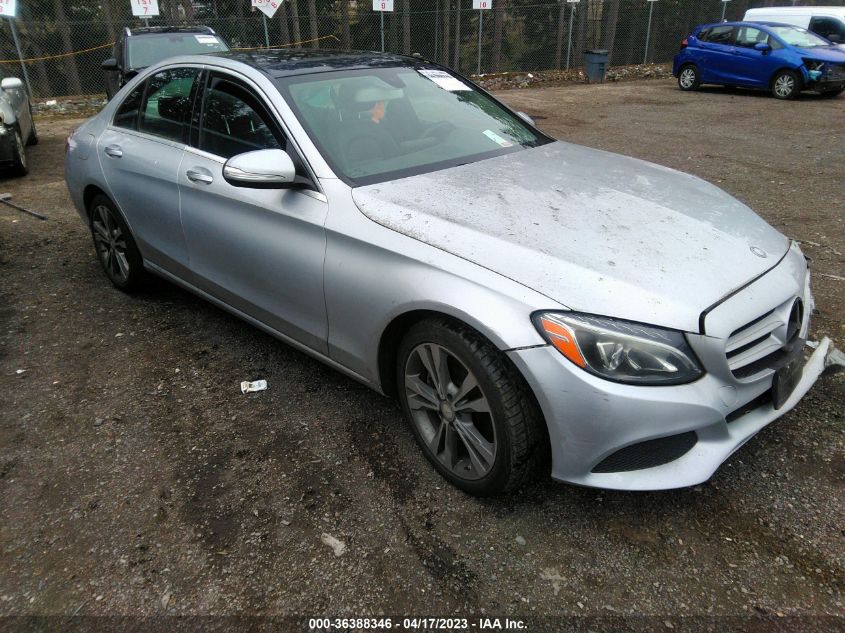 2015 MERCEDES-BENZ C-CLASS C 300 - 55SWF4KBXFU023356