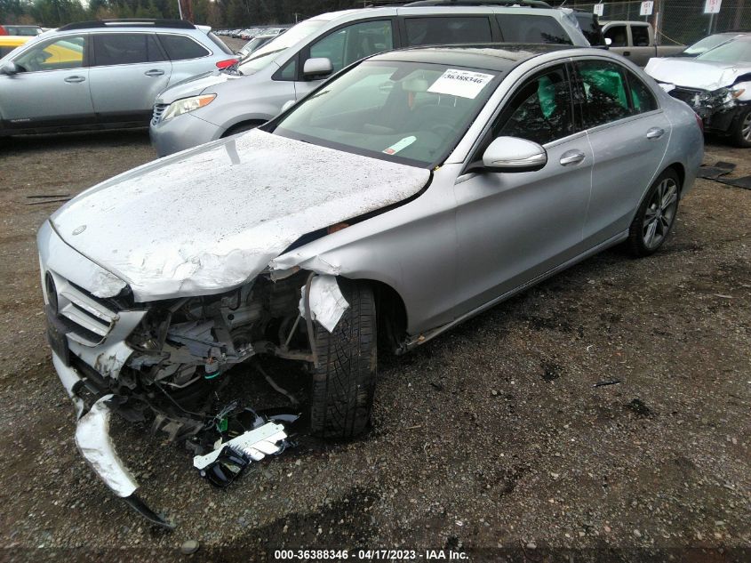 2015 MERCEDES-BENZ C-CLASS C 300 - 55SWF4KBXFU023356
