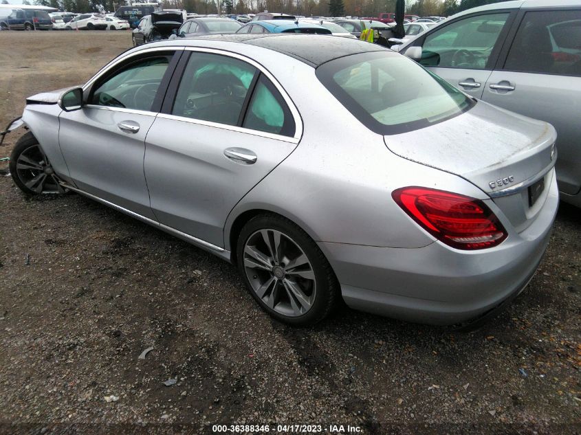 2015 MERCEDES-BENZ C-CLASS C 300 - 55SWF4KBXFU023356