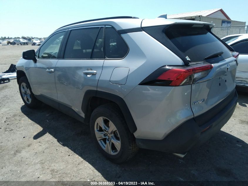 VIN 2T3RWRFV2NW134749 2022 TOYOTA RAV4 no.3