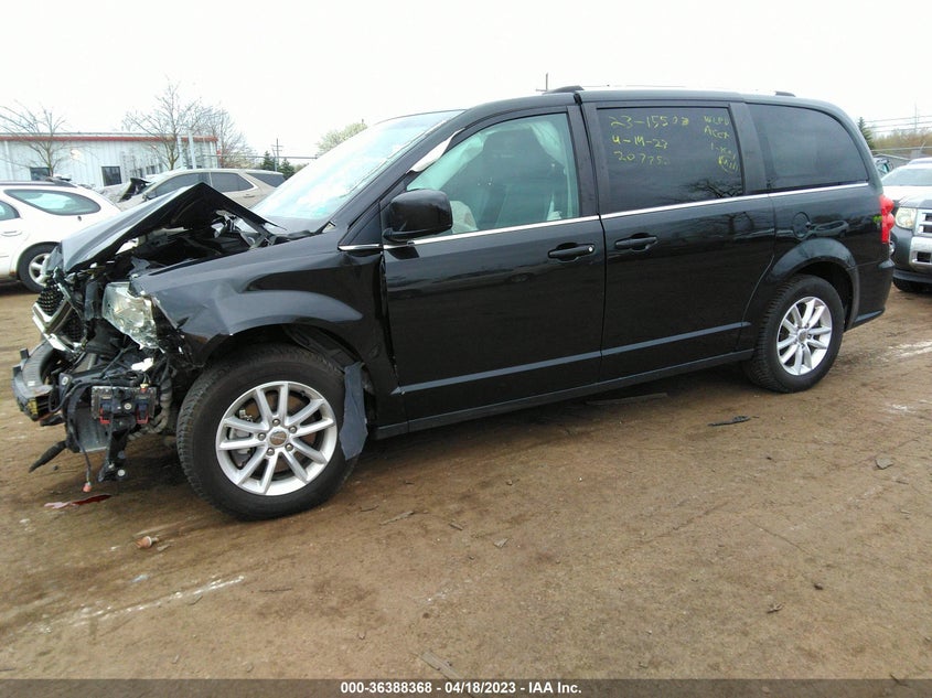VIN 2C4RDGCG0JR207752 2018 DODGE GRAND CARAVAN SXT
