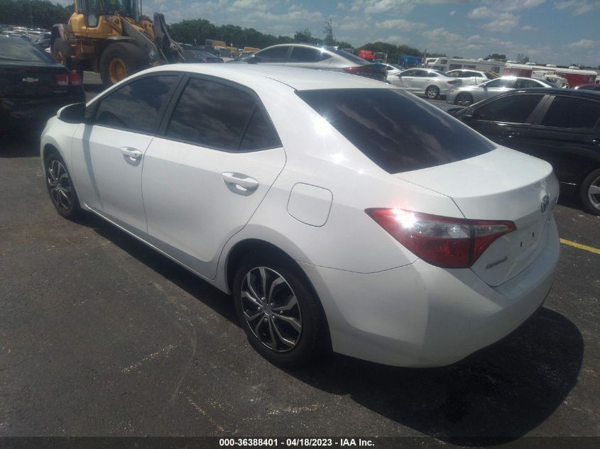 2016 TOYOTA COROLLA L/LE/S/S PLUS/LE PLUS - 2T1BURHEXGC521731
