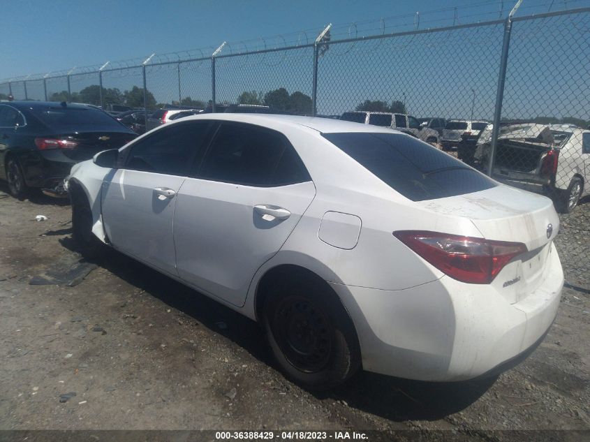 2018 TOYOTA COROLLA L/LE/XLE/SE/XSE - 2T1BURHE7JC024692